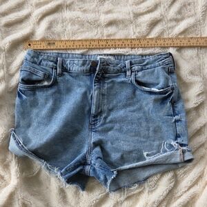 Blue Denim Women's Shorts